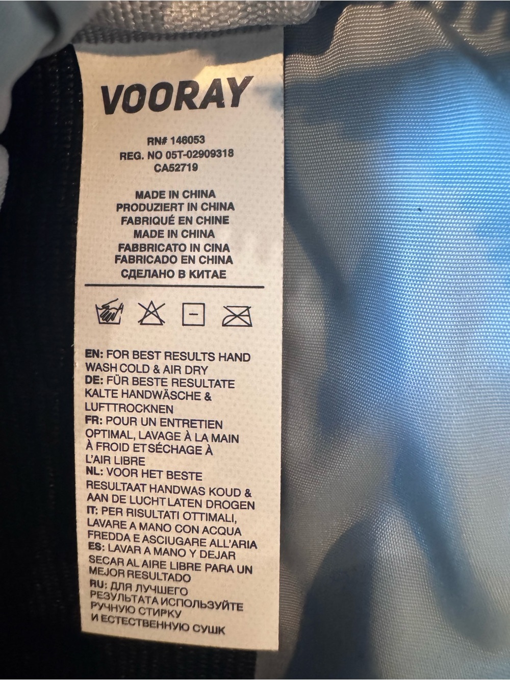 Vooray Women's Small Crossbody Bag in Light Gray - Picture 9 of 10